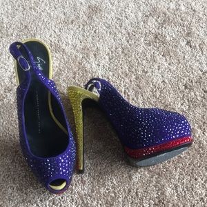 Giuseppe zanotti platform sandal size 37